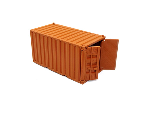 3D-printed Shipping container