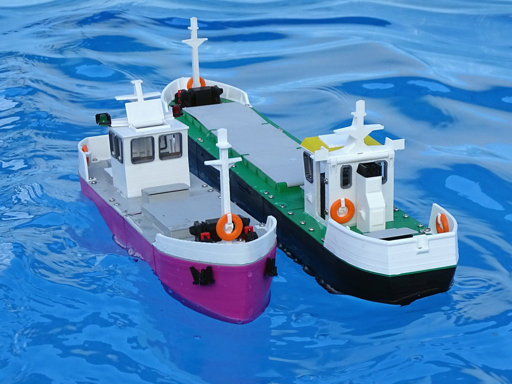 3D-printed Cargo ship