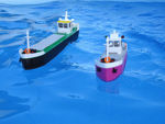 3D-printed Cargo ship