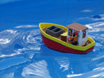 3D-printed Small fishing boat