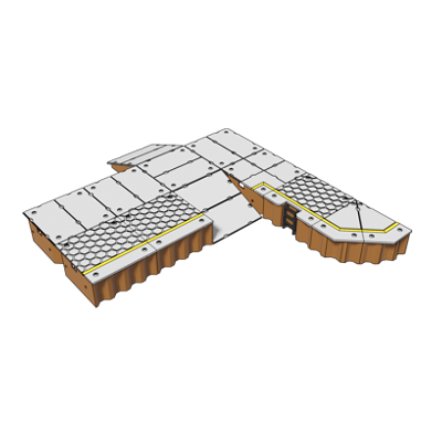 3D-printed Port quay