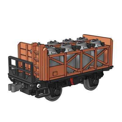 3D-printed Acid tank wagon