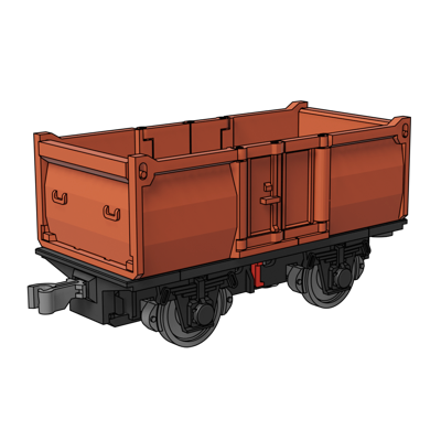 3D-printed Coal wagon 2