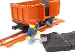 3D-printed Coal wagon