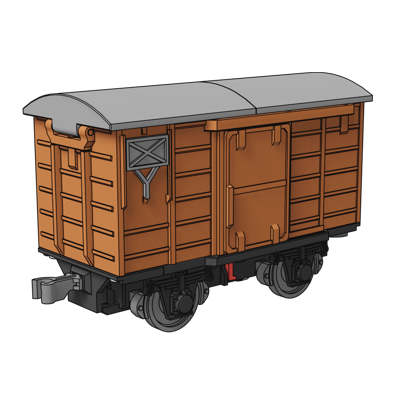 Wagon kryty do druku 3D