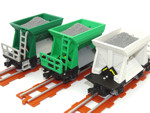 3D-printed Gravel hopper wagon