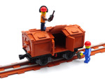 3D-printed Lime wagon