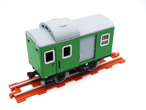 3D-printed Railway baggage car