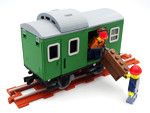 3D-printed Railway baggage car