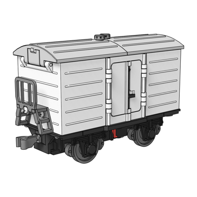 3D-printed Refrigerated wagon