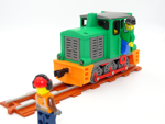 3D-printed Shunting locomotive