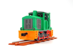 3D-printed Shunting locomotive