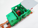 3D-printed Small electric loco